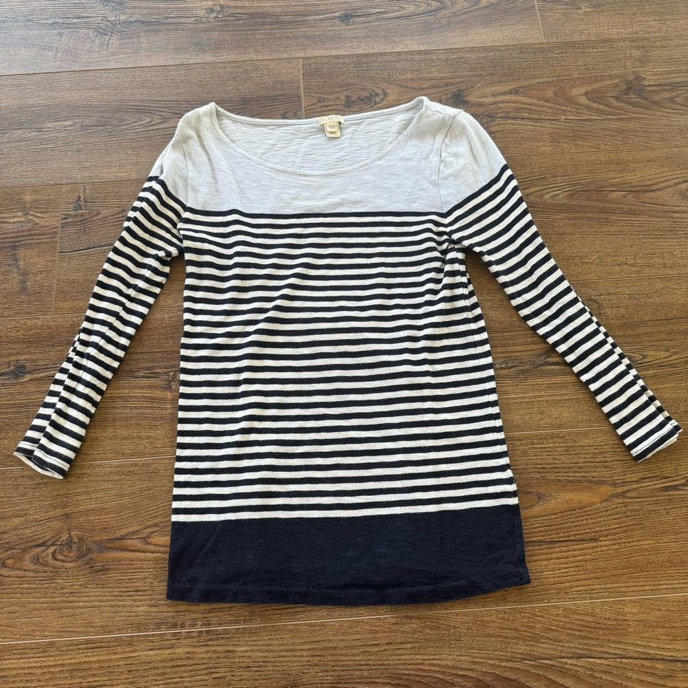 J Crew Striped Tee